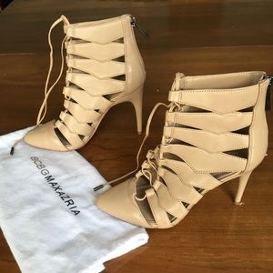 Bren Lace-up Leather Pump